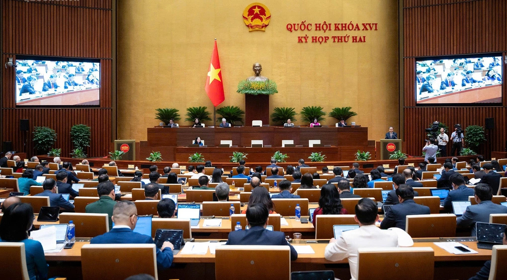 Chủ tịch Quốc hội Trần Thanh Mẫn phát biểu khai mạc. Ảnh: Cổng TTĐT Quốc hội