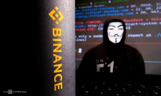 Logo Binance. Ảnh: Bảo Lâm