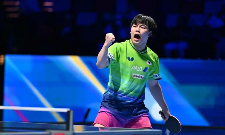 Tay vợt Nhật Bản Sora Matsushima 19 tuổi. Ảnh: ITTF