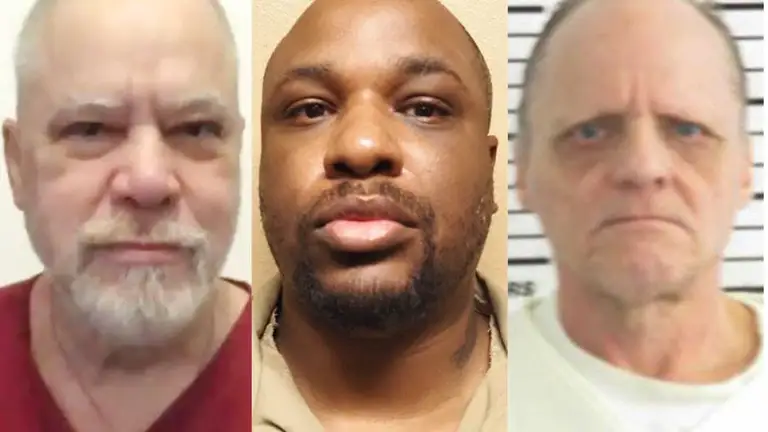 Chân dung các tử tù bị thi hành án trong cùng ngày 13/8 ở Mỹ (Từ trái sang phải: Carlos Cuesta-Rodriguez, Jeremy Williams, Anthony Darrell Hines). Ảnh: USA Today