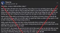 Thông tin 'xe công vụ truy đuổi người vi phạm khiến 1 chiến sĩ tử vong' là bịa đặt
