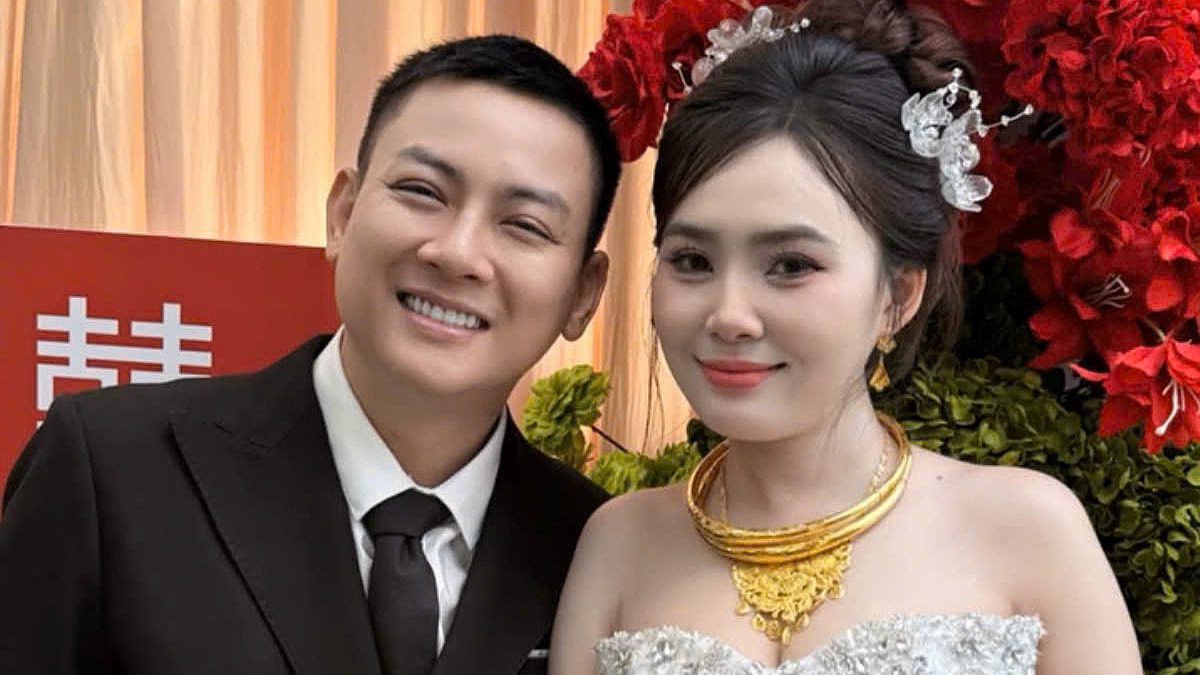 Lễ cưới của vợ chồng Hoài Lâm