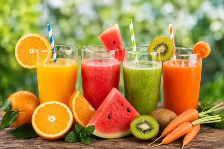 Quá trình ép trái cây đã loại bỏ gần như hoàn toàn cấu trúc chất xơ