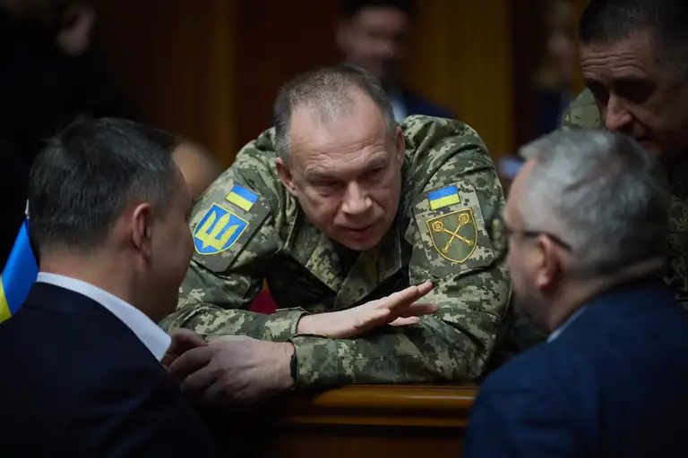 Tổng tư lệnh Các lực lượng vũ trang Ukraine Oleksandr Syrskyi - Ảnh: REUTERS