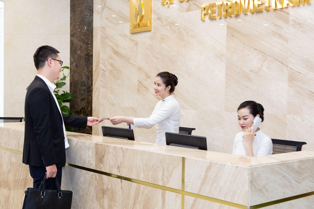 Dịch vụ lễ tân. Ảnh: PSA