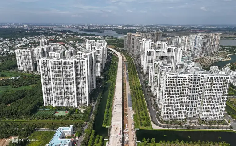 Bất động sản khu đông TP HCM. Ảnh: Quỳnh Trần
